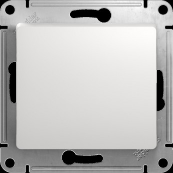 1-клавишный переключатель SCHNEIDER ELECTRIC GLOSSA, сх.6, 10АХ, механизм, БЕЛЫЙ