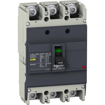 Автоматический выключатель 3П3Т SCHNEIDER ELECTRIC EASYPACT EZC250N 25KA/400В 160 A