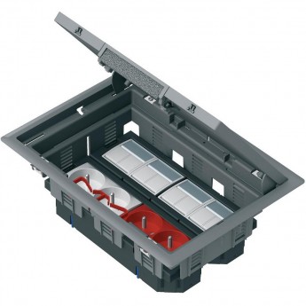 Напольный лючок SCHNEIDER ELECTRIC ALTIRA 276Х199 на 8 модулей 45Х45