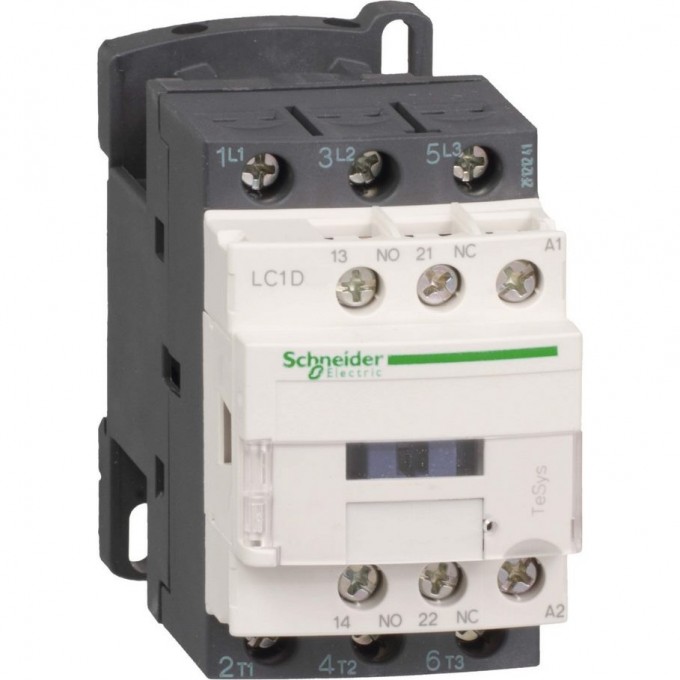 Контактор SCHNEIDER ELECTRIC TESYS 3P,25A,НО+НЗ,24V-, ограничитель LC1D25BD