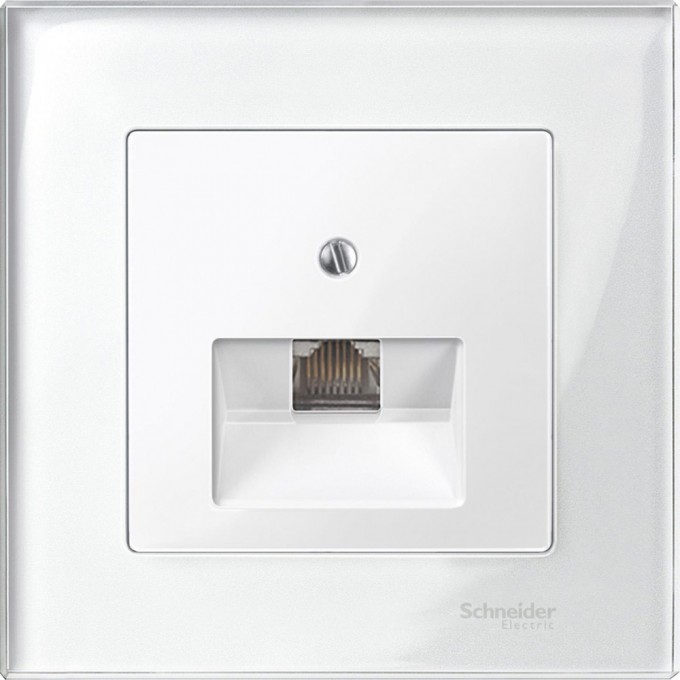 1-постовая рамка SCHNEIDER ELECTRIC MERTEN M-ELEGANCE стеклянная, БРИЛЛИАНТ, SM MTN404119