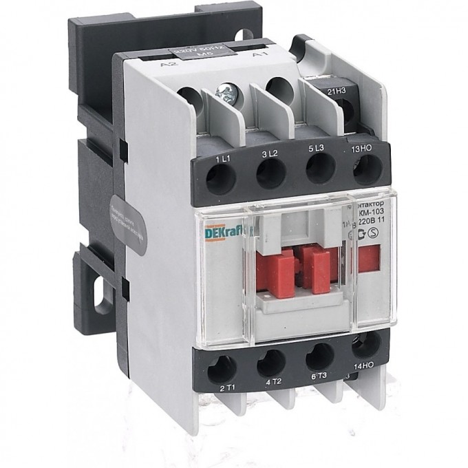 Контактор SCHNEIDER ELECTRIC DEKRAFT 18А 24В АС3 1НО+1НЗ КМ-103 22110DEK