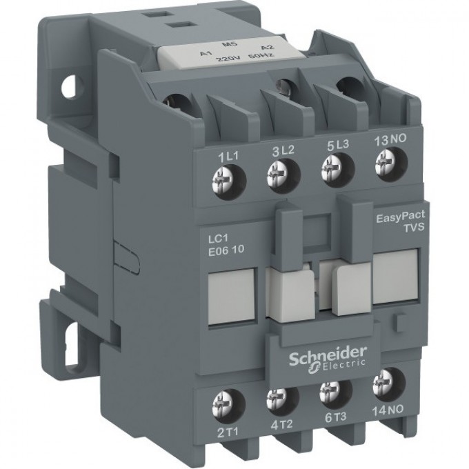 Контактор SCHNEIDER ELECTRIC EASYPACT TVS 1НО 18А 400В AC3 24В 50ГЦ LC1E1810B5