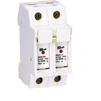 Держатель предохранителей SCHNEIDER ELECTRIC DEKRAFT типа C10 со светодиодной индикацией 2P